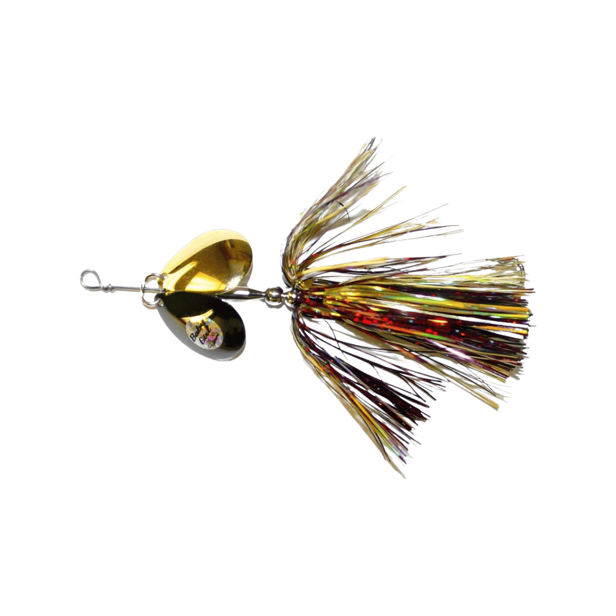 MUSKY MAYHEM TACKLE BABY GIRL SPINNERBAIT LAZER CRANBERRY