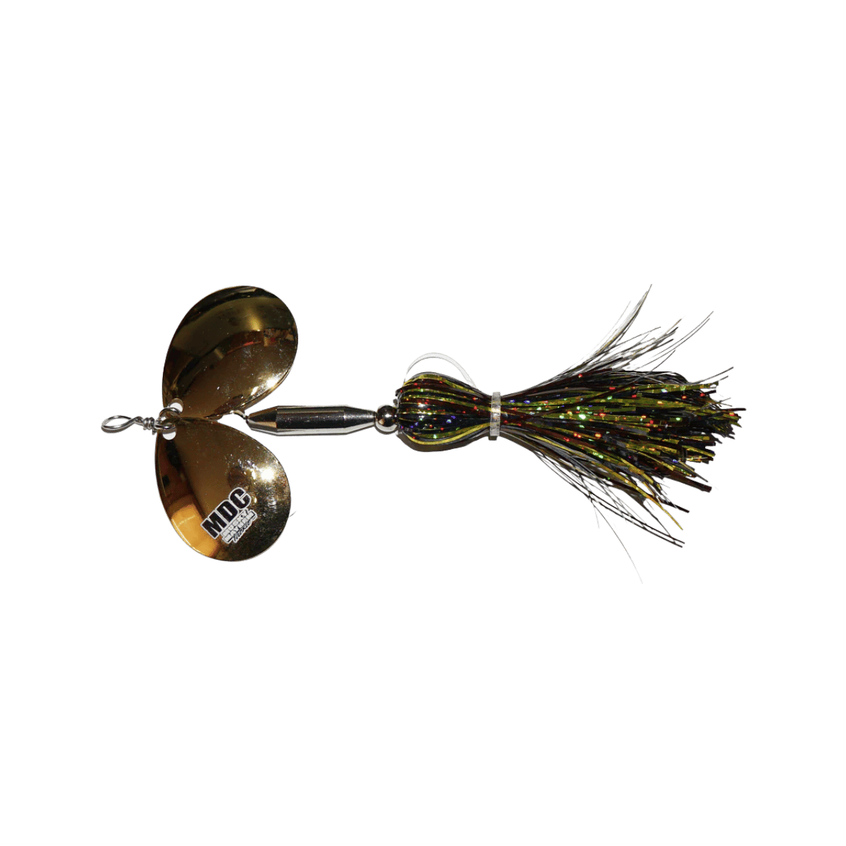 MUSKY MAYHEM TACKLE MICRO DOUBLE COWGIRL BUCKTAIL 4IN  SmallmouthBass