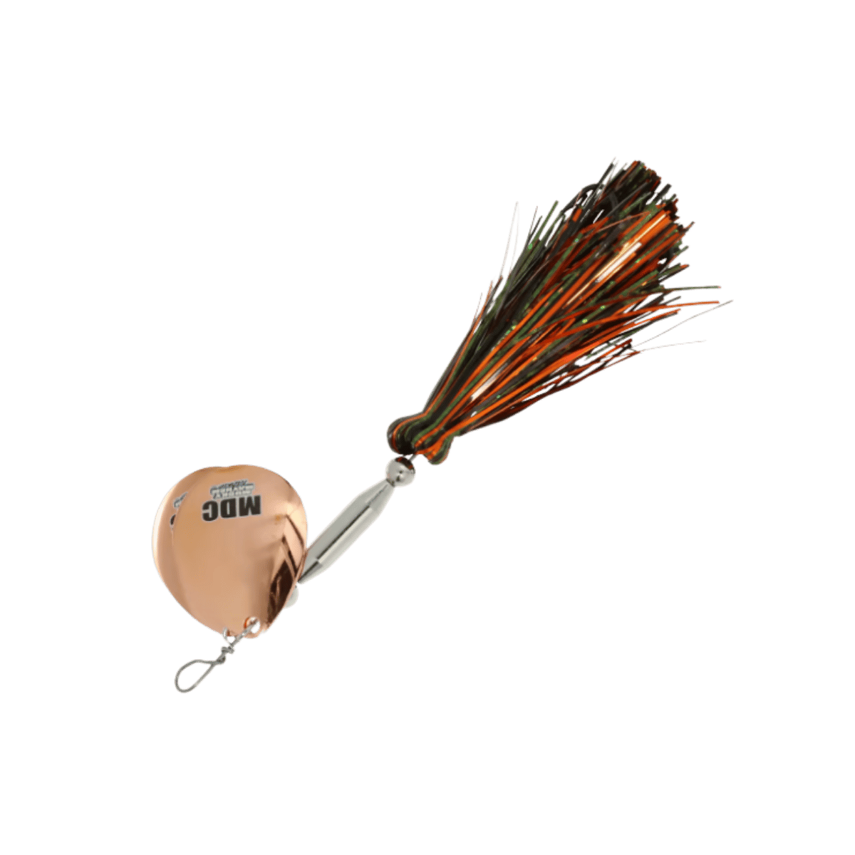 MUSKY MAYHEM TACKLE MICRO DOUBLE COWGIRL SPINNER 5" BLKPUMPCPR