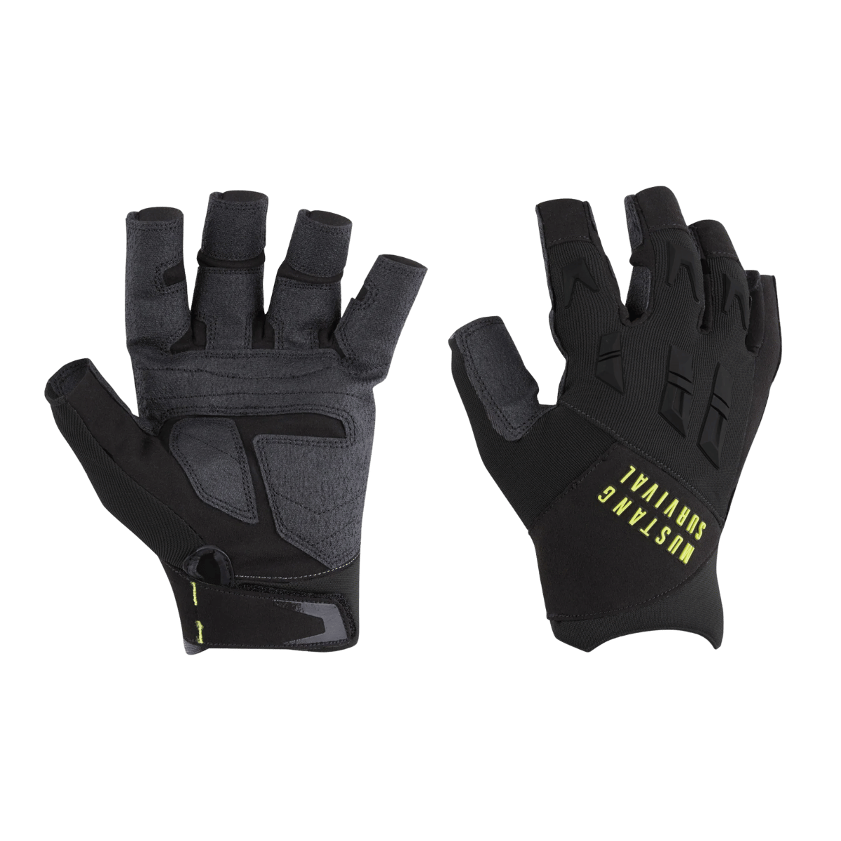MUSTANG SURVIVAL EP 3250 OPEN FINGER GLOVE - GREY/BLACK