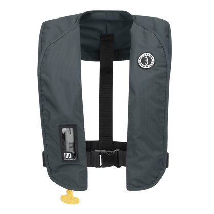MUSTANG SURVIVAL MIT 100 CONVERT A/M INFLATE PFD_ADMIRAL GRAY