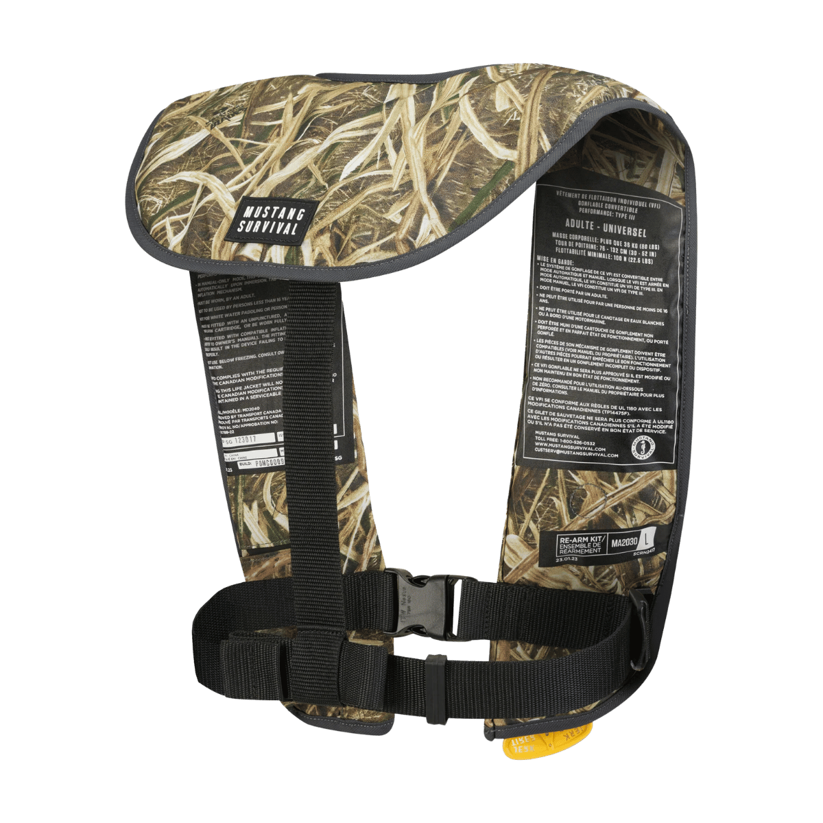 MUSTANG SURVIVAL MIT 100 CONVERT A/M INFLATE PFD_CAMO_1