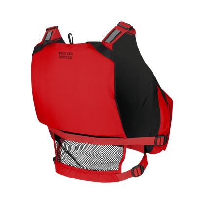 MUSTANG SURVIVAL SOLARIS FOAM VEST - RED-BLACK_1