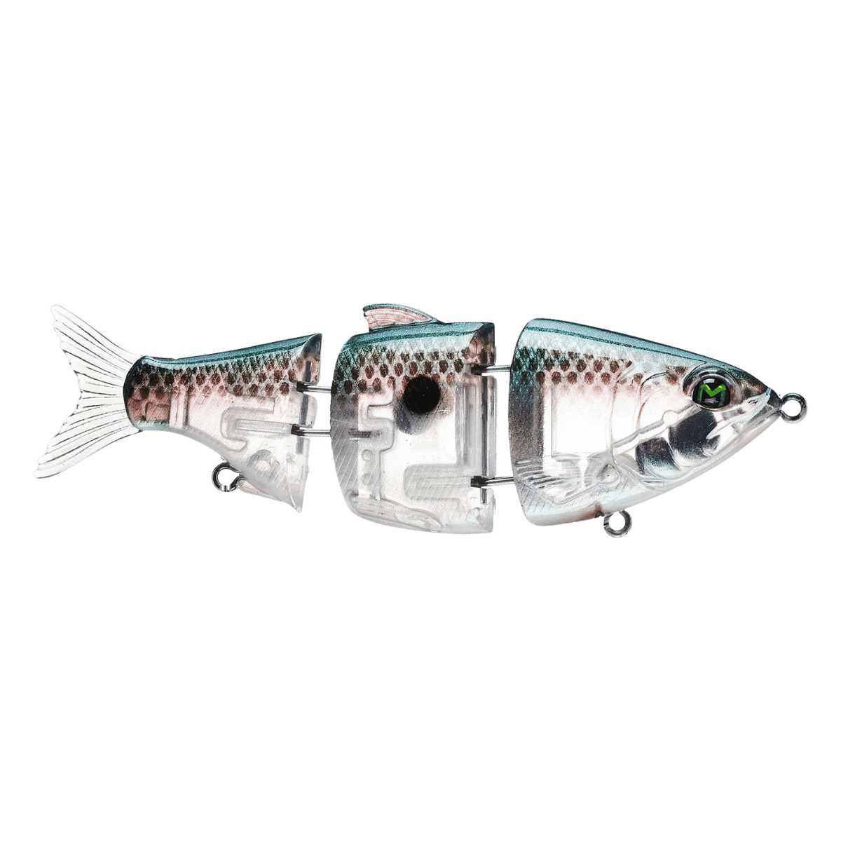 MACH MACHSHAD JOINTED SWIMBAIT FISHING LURE GREEN GIZZARD