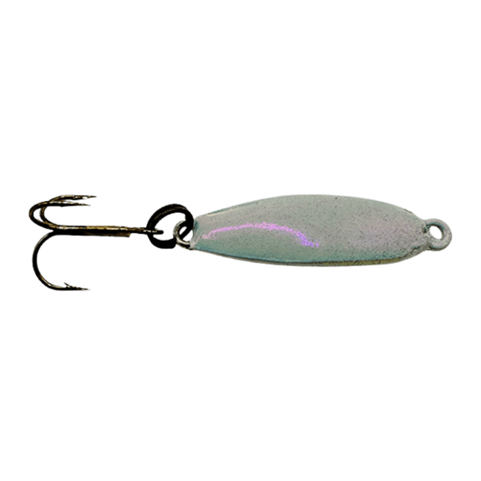 MAD SCIENTIST TACKLE JIGGIN SPOON PEARL SCALES 1/8 OZ BLUE