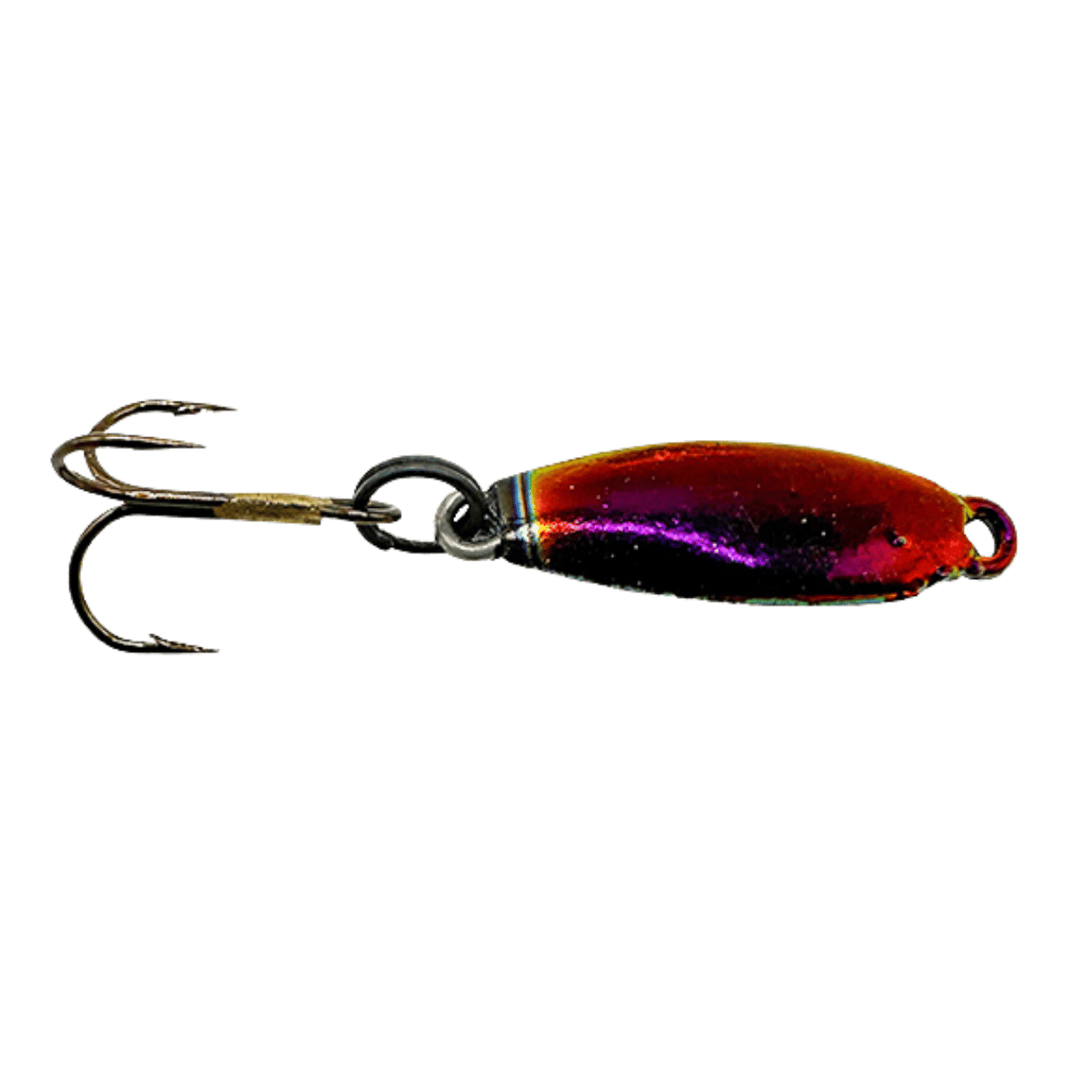 MAD SCIENTIST TACKLE JIGGIN SPOON BLACK SCALES 1/16 OZ BLUE
