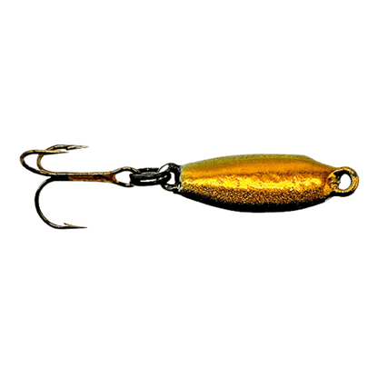 MAD SCIENTIST TACKLE JIGGIN SPOON BLACK SCALES 1/16 OZ GOLD