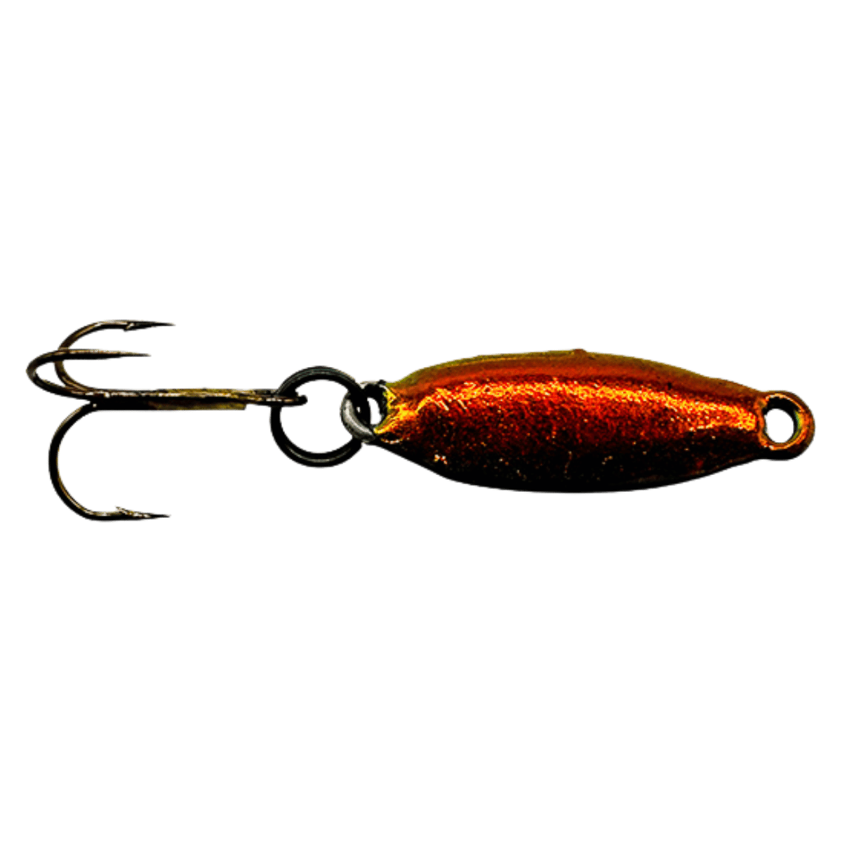 MAD SCIENTIST TACKLE JIGGIN SPOON BLACK SCALES 1/16 OZ RED