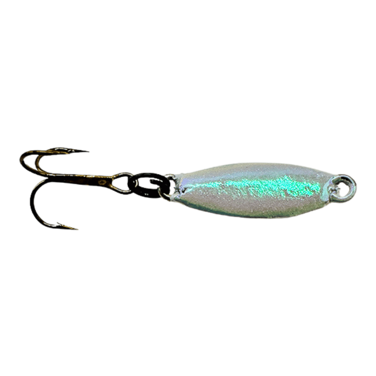 MAD SCIENTIST TACKLE JIGGIN SPOON PEARL SCALES 1/16 OZ GREEN