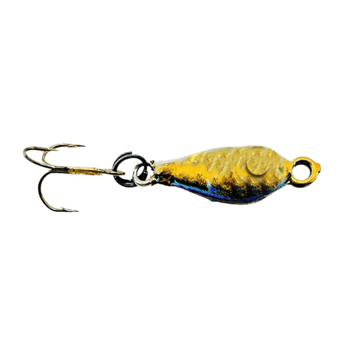 MAD SCIENTIST TACKLE SLAB SPOON BLACK SCALES 1/8 OZ GOLD