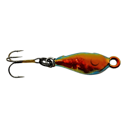 MAD SCIENTIST TACKLE SLAB SPOON BLACK SCALES 1/8 OZ RED