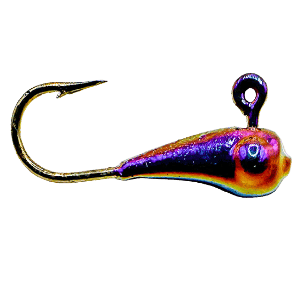 MAD SCIENTIST TACKLE THE BULLFROG JIG BLACK SCALES HOOK SIZE 8 GREEN