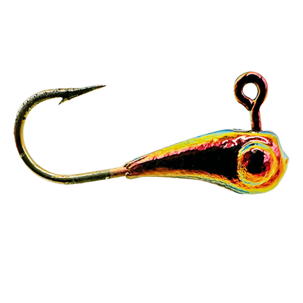 MAD SCIENTIST TACKLE THE BULLFROG JIG BLACK SCALES HOOK SIZE 8 NATURAL