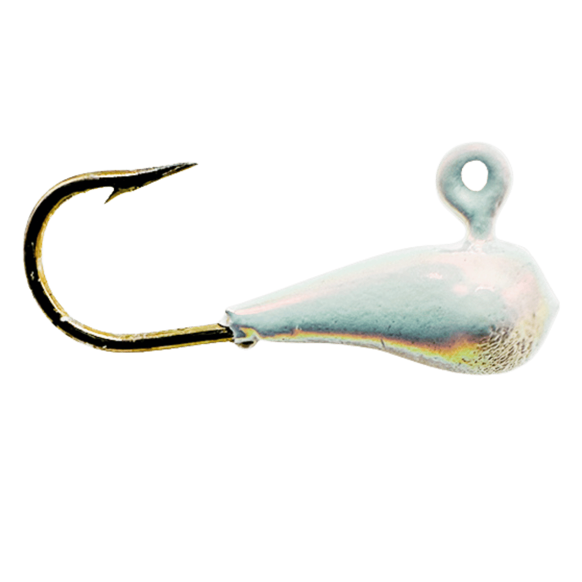 MAD SCIENTIST TACKLE THE BULLFROG JIG PEARL SCALES HOOK SIZE 8 BLUE