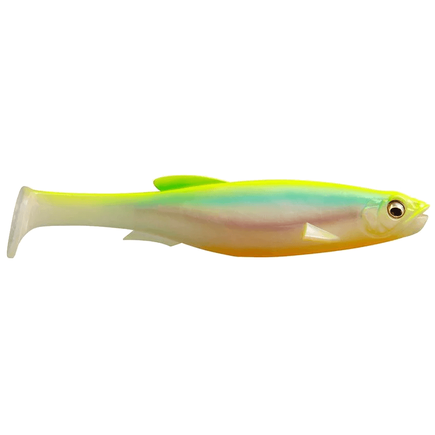 MAGDRAFT FREESTYLE SWIMBAIT 5INCH ghost chart bk color