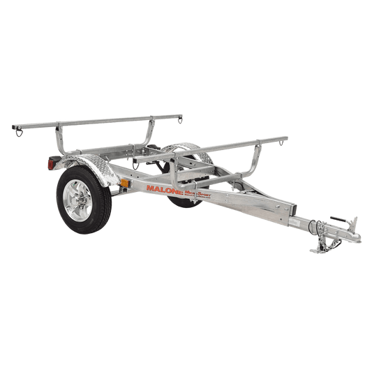 MALONE MICROSPORT XT WITH ALUMINUM WHEELS FENDERS - FRONT VIEW