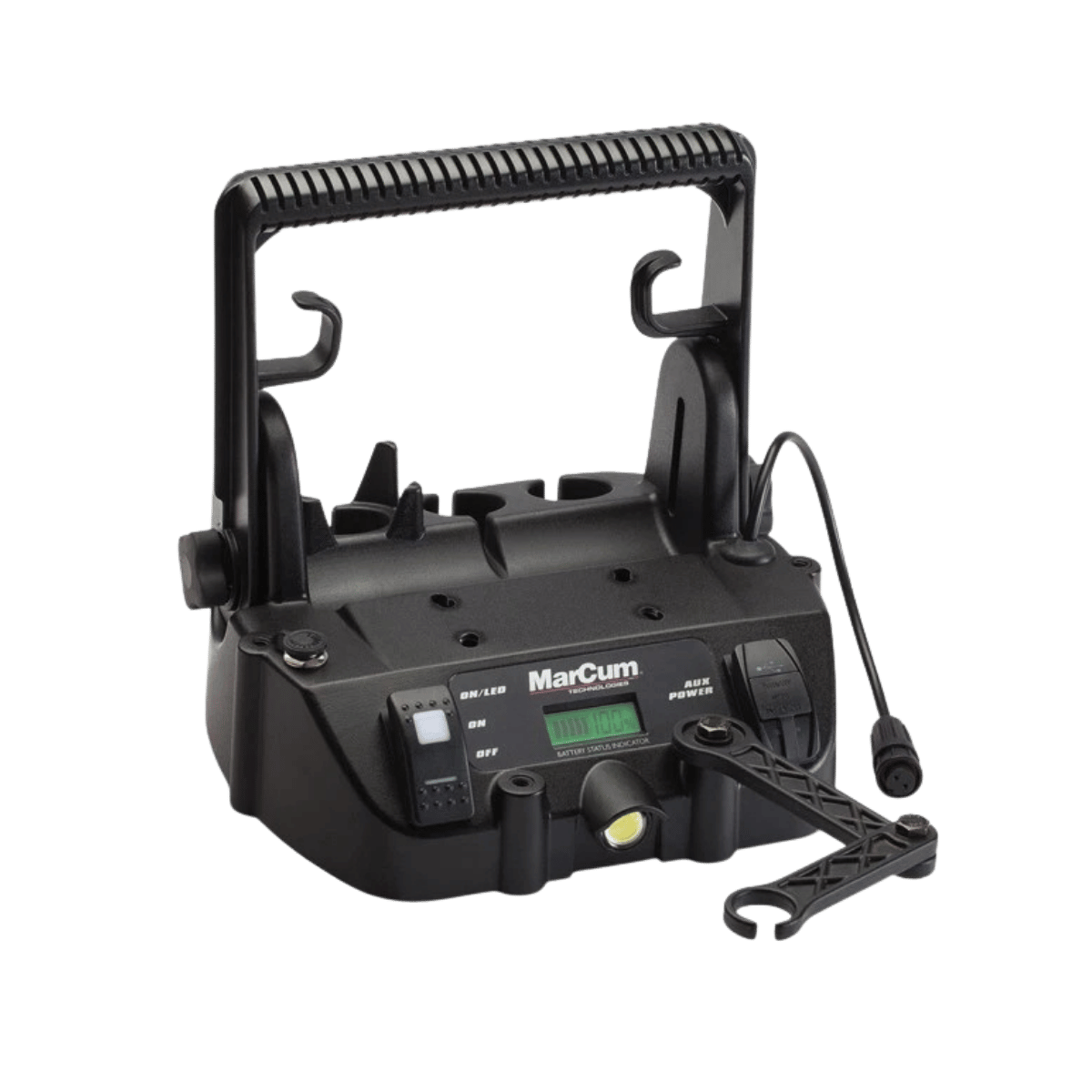 MARCUM 12-VOLT 12-AMP HOUR LITHIUM SHUTTLE - BLACK