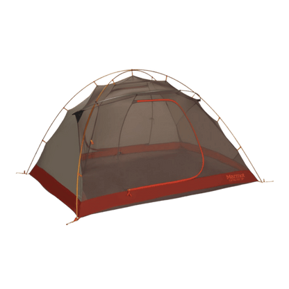 MARMOT CATALYST 3P TENT - RUSTED ORANGE/CINDER - INSIDE VIEW