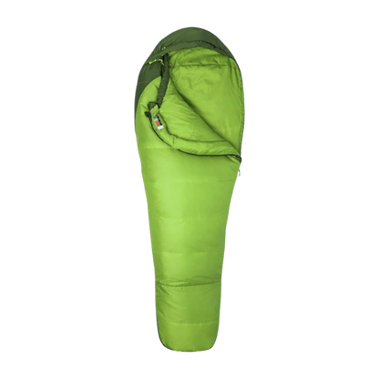 MARMOT TRESTLES 30 - GREEN LICHEN/GREENLAND - FRONT VIEW (HALF ZIPPED)