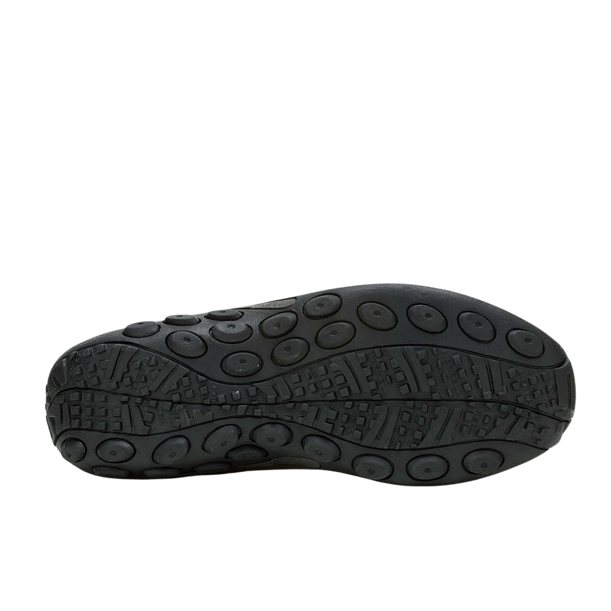 MERRELL JUNGLE MOC NUBUCK WIDE WIDTH - BROWN - OUTSOLE VIEW