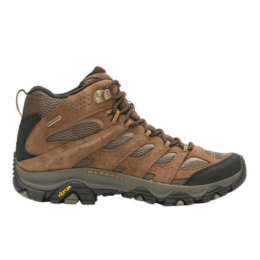 MERRELL MOAB 3 MID WATERPROOF - EARTH - SIDE VIEW