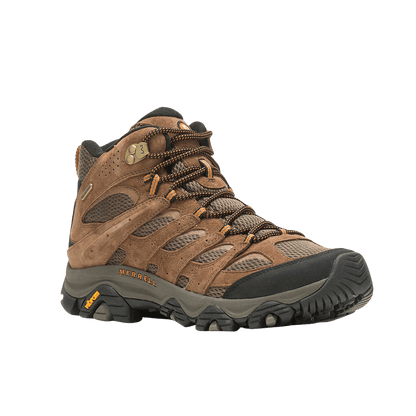 MERRELL MOAB 3 MID WATERPROOF - EARTH - FRONT VIEW