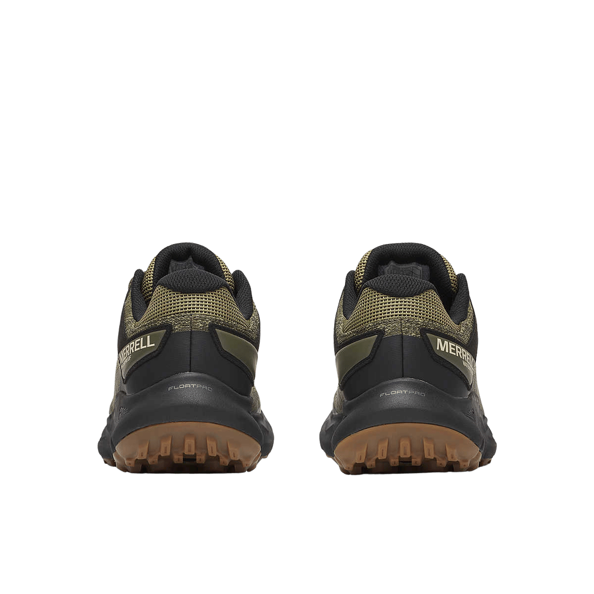 MERRELL NOVA 4 WATERPROOF - DRAB - BACK VIEW