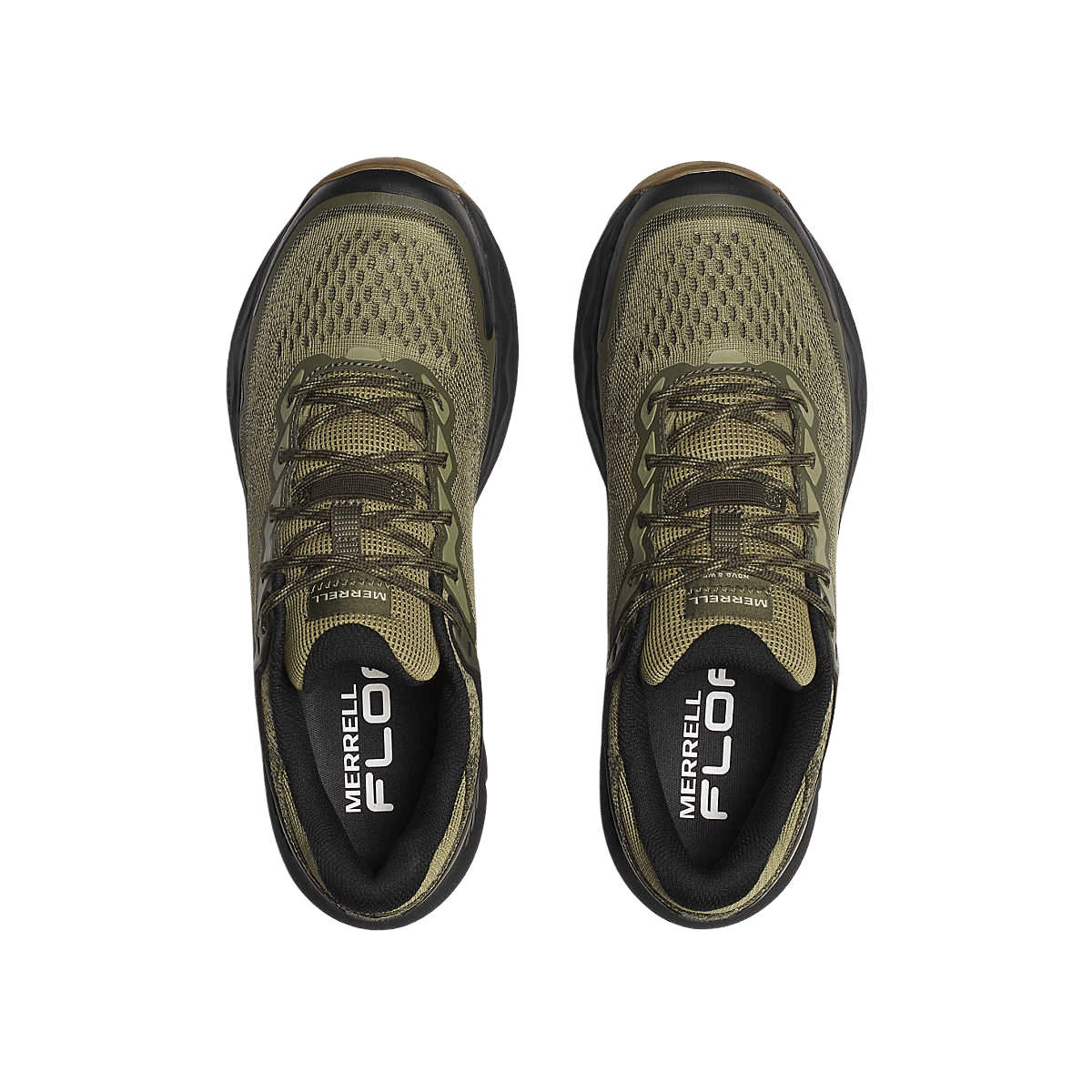MERRELL NOVA 4 WATERPROOF - DRAB - TOP VIEW