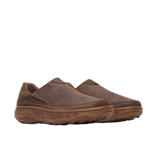 MERRELL SILVO MOC - COFFEE - FRONT VIEW