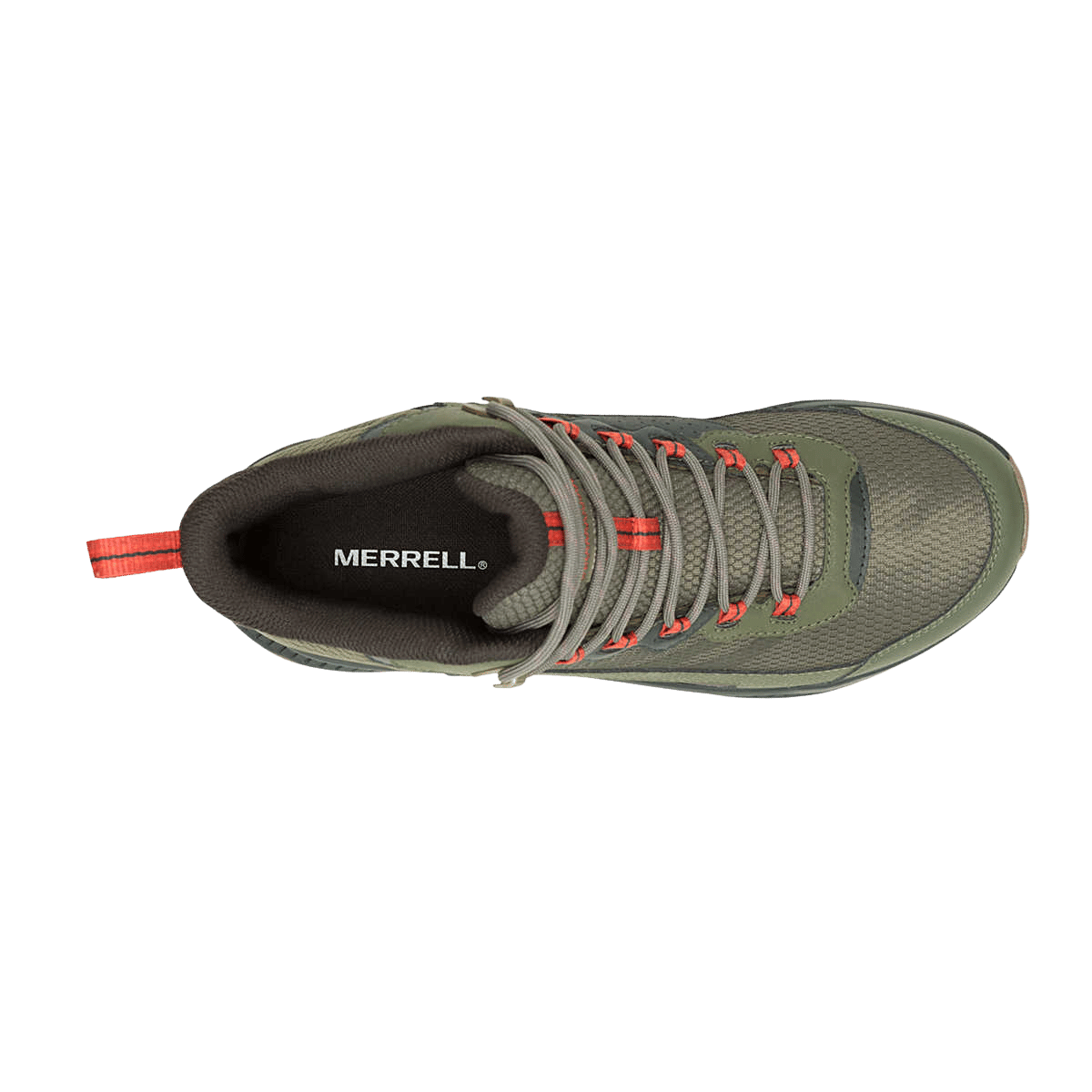 MERRELL SPEED STRIKE 2 MID WATERPROOF - OLIVE - TOP VIEW