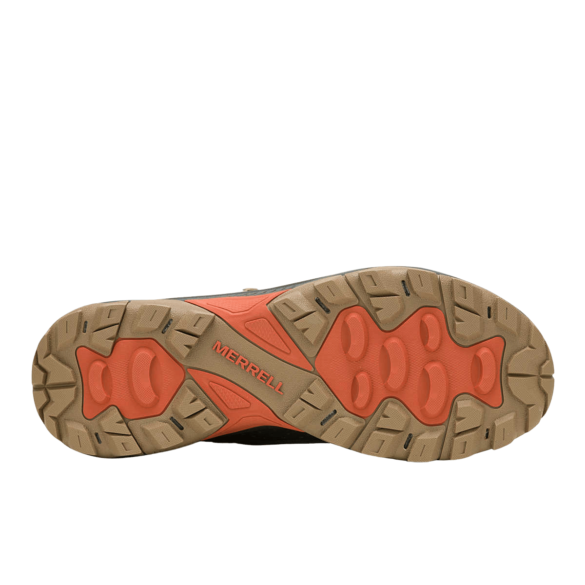 MERRELL SPEED STRIKE 2 MID WATERPROOF - OLIVE - BOTTOM SOLE VIEW