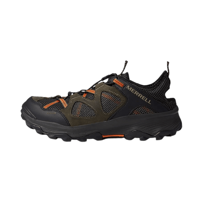 MERRELL SPEED STRIKE LEATHER SIEVE WATER SHOE – OLIVE - SIDE VIEW