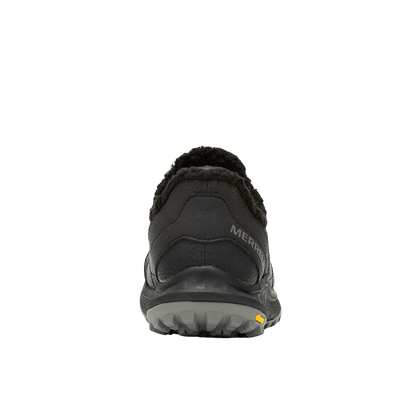MERRELL WOMEN'S ANTORA 3 THERMO MOC 100GR - BLACK - BACK VIEW