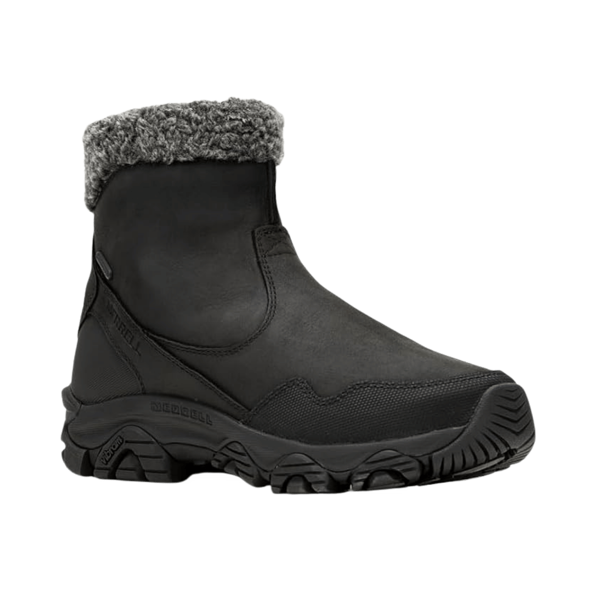 MERRELL WOMEN'S COLDPACK 3 THERMO MID 200GR - BLACK - SIDE VIEW