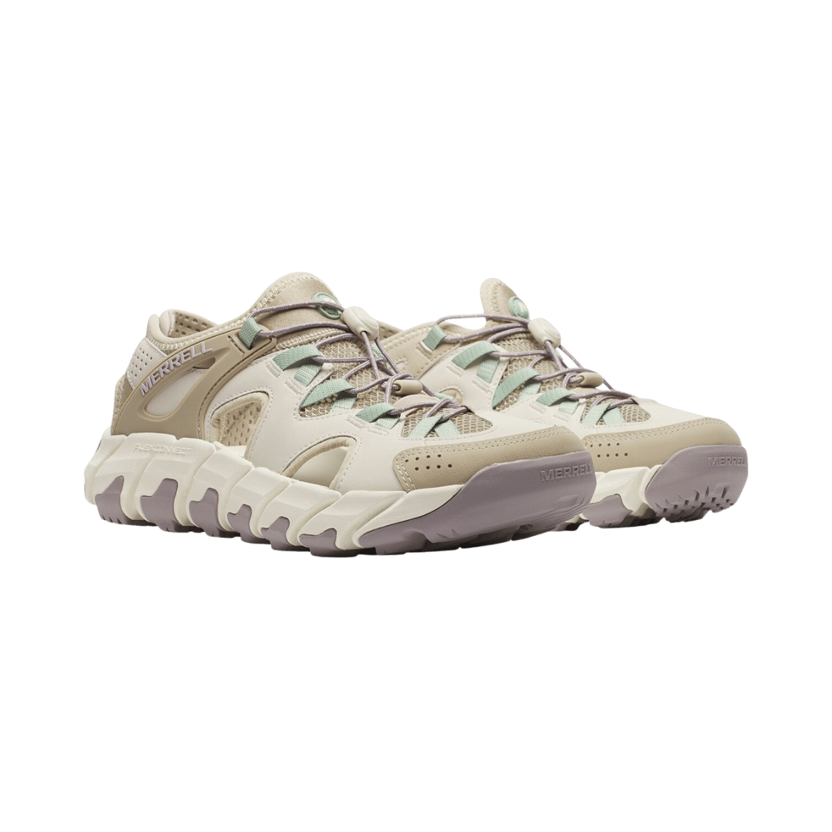 MERRELL WOMEN'S MAIPO EXPLORER SIEVE - GREIGE - FRONT VIEW