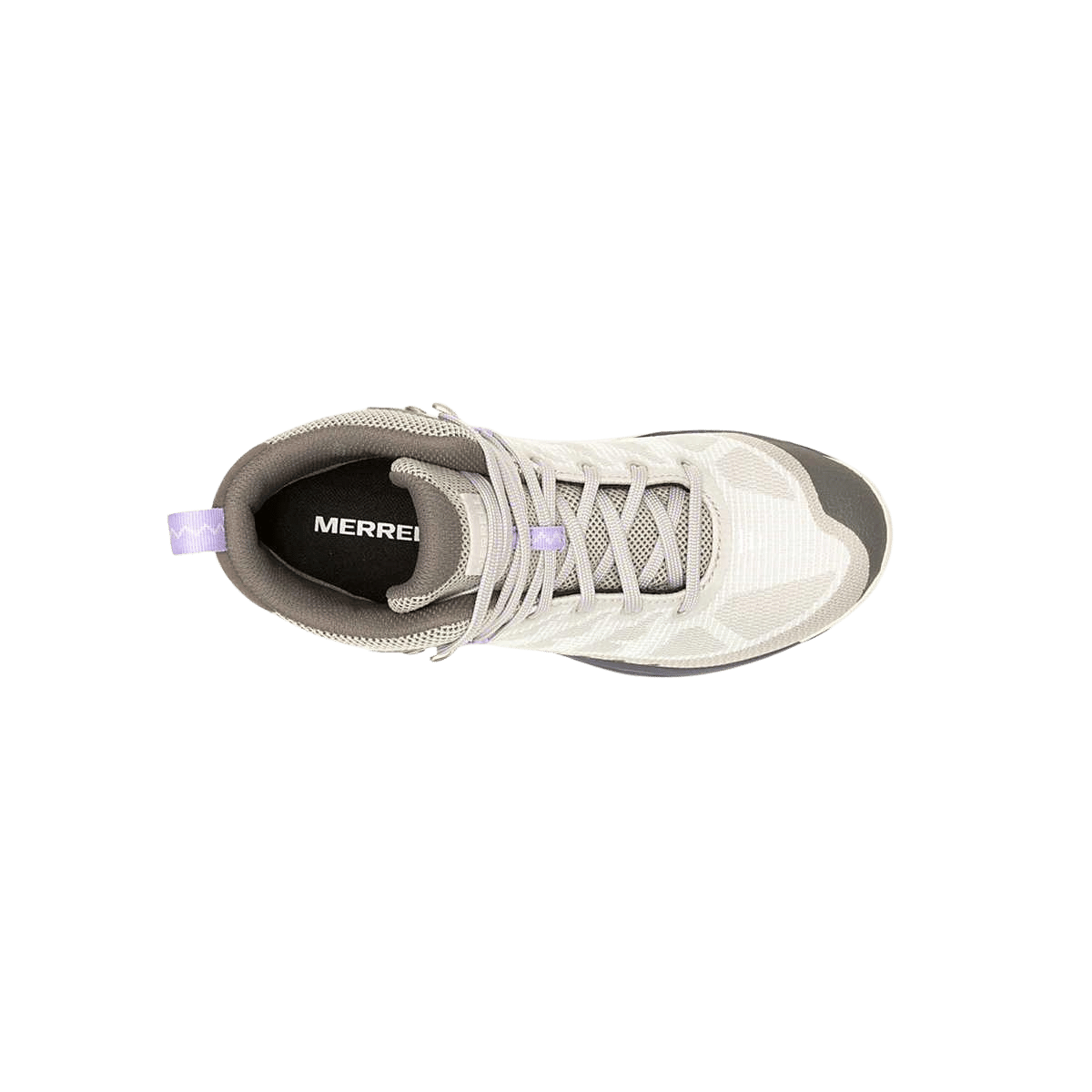 MERRELL WOMEN'S SPEED ECO MID WATERPROOF - DOVE - TOP VIEW