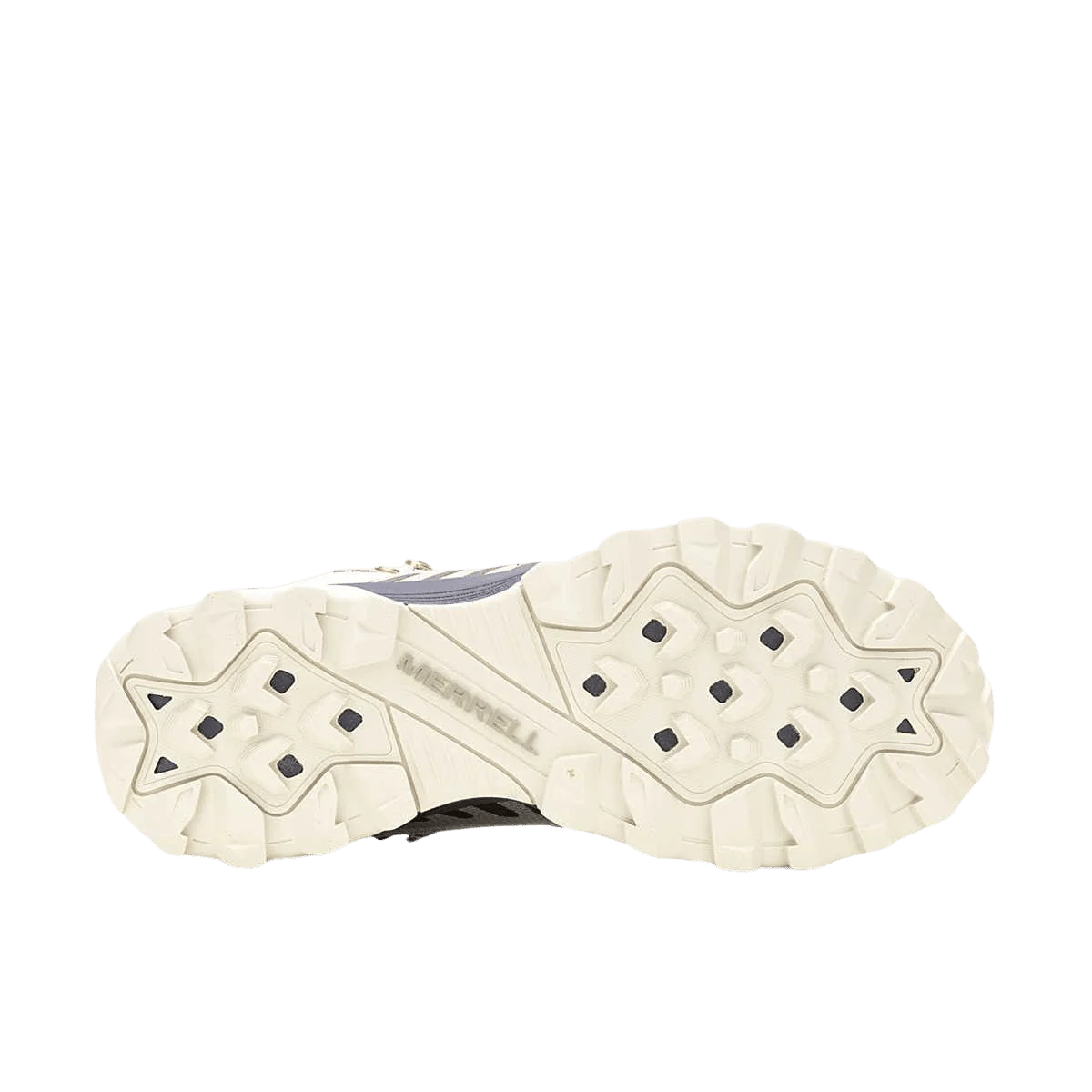 MERRELL WOMEN'S SPEED ECO MID WATERPROOF - DOVE - OUTSOLE VIEW