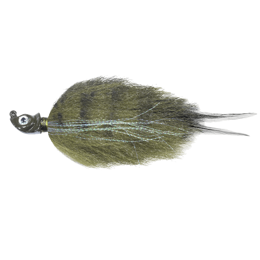 MINNESOTA MULLET JIG GREEN BLUEGILL