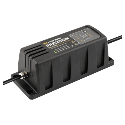 MINNKOTA MK-106 PRECISION PCL 1 BANK X 6 AMPS FRONT SIDE VIEW