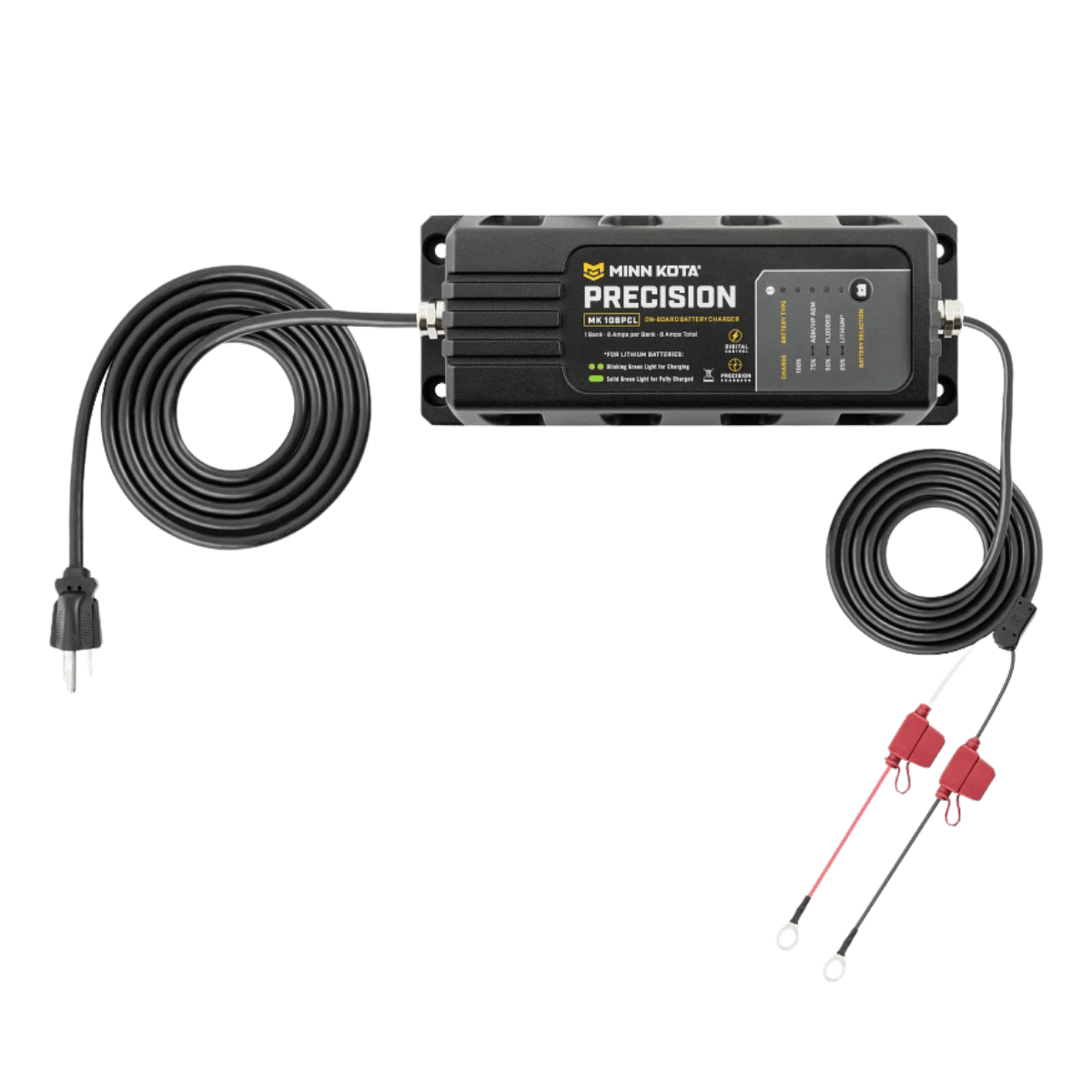 MINNKOTA MK-106 PRECISION PCL 1 BANK X 6 AMPS FRONT WIRE