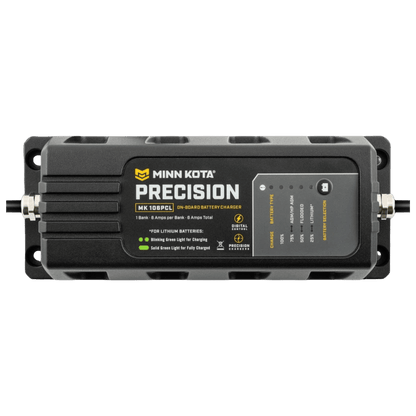 MINNKOTA MK-106 PRECISION PCL 1 BANK X 6 AMPS FRONT VIEW