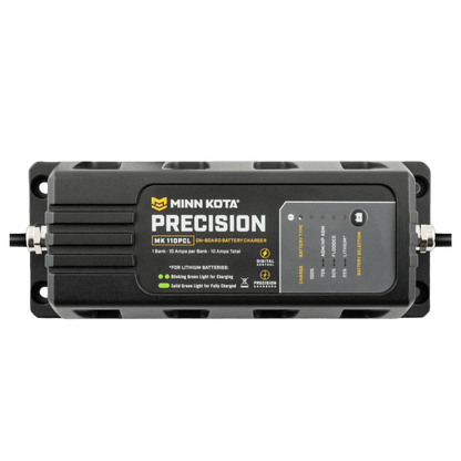 MINNKOTA MK-110 PRECISION PCL 1 BANK X 10 AMPS FRONT VIEW