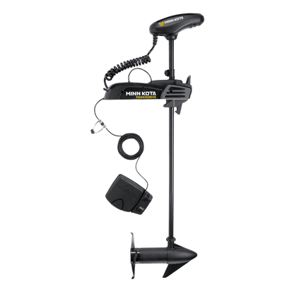MINNKOTA POWERDRIVE 45LBS TROLLING MOTOR 12V 48 INCH FULL FRONT VIEW
