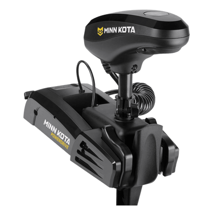 MINNKOTA POWERDRIVE 45LBS TROLLING MOTOR 12V 48 INCH FRONT TOP SIDE VIEW