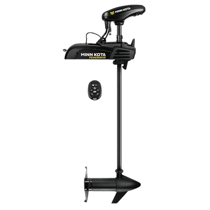 MINNKOTA POWERDRIVE 54 INCH 12 VOLTS ANGLE FRONT SIDE VIEW