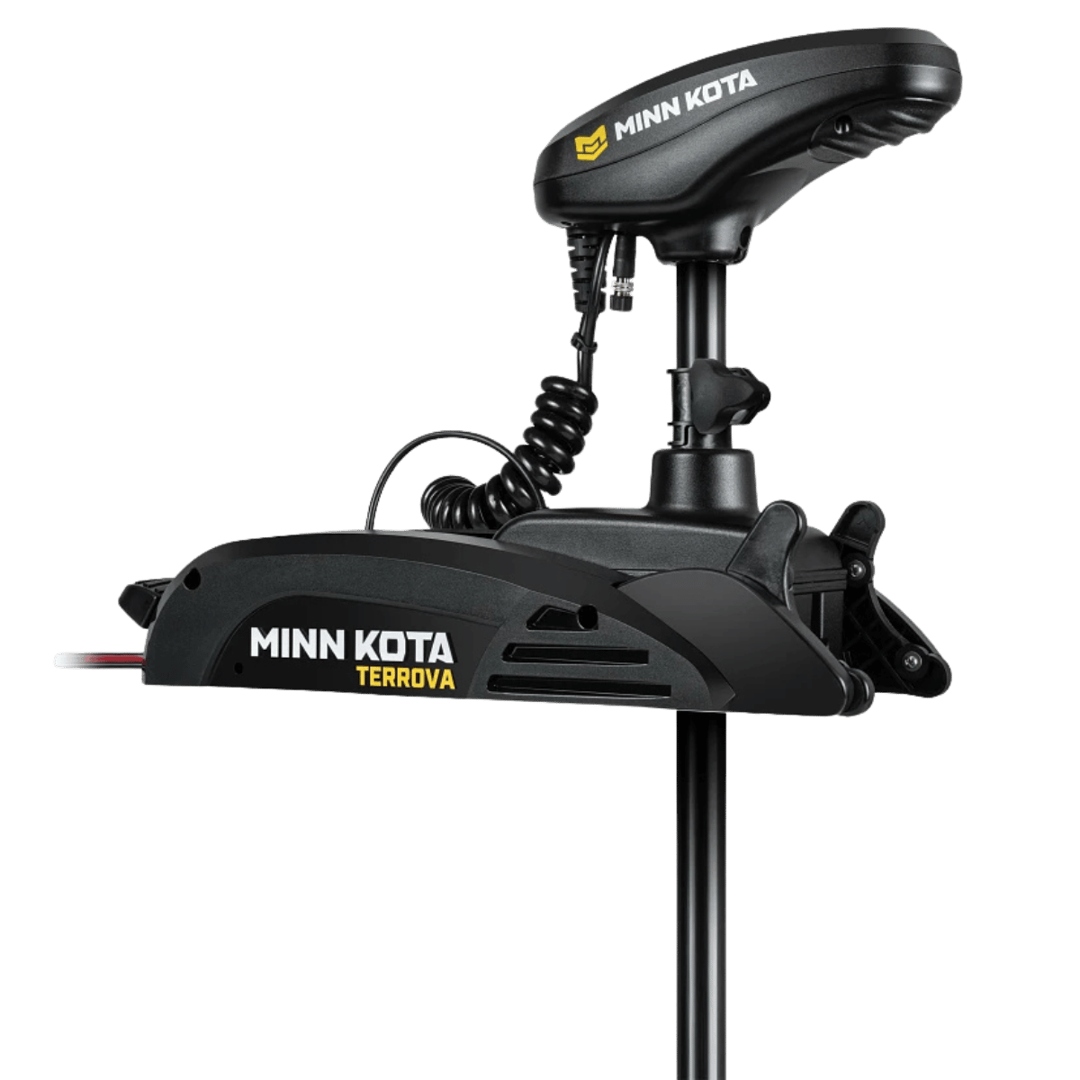 MINNKOTA TERROVA W/REMOTE 12 VOLTS 54 INCH FRONT SIDE VIEW