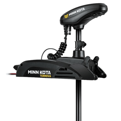 MINNKOTA TERROVA W/REMOTE 12 VOLTS 54 INCH FRONT SIDE VIEW