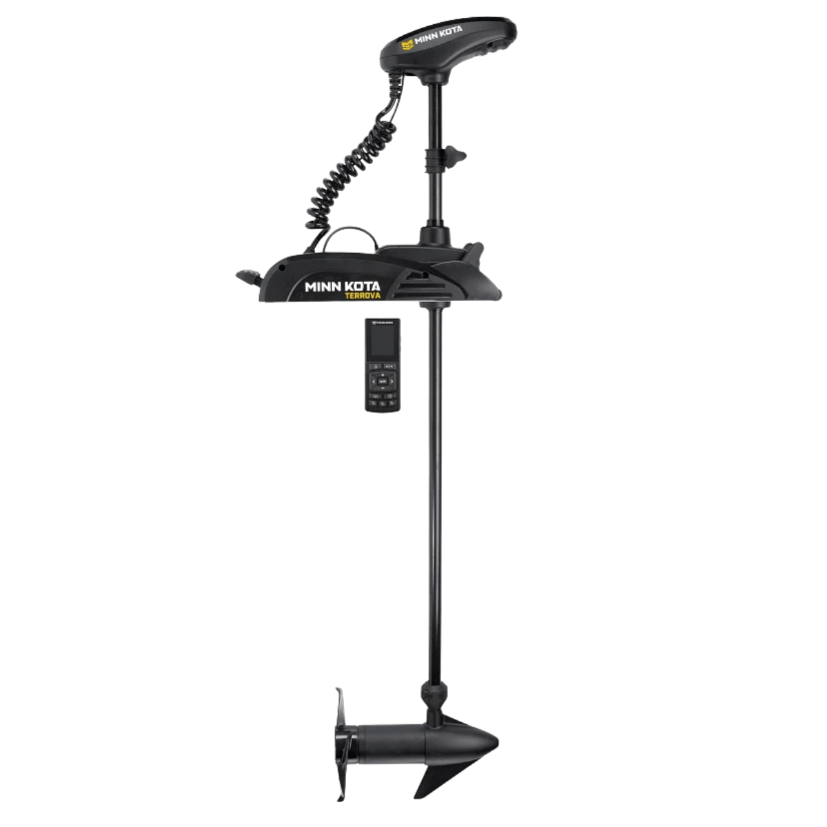 MINNKOTA TERROVA W/REMOTE 12 VOLTS 54 INCH FULL FRONT VIEW