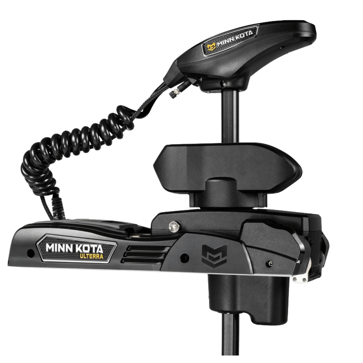MINNKOTA ULTERRA QUEST BOW MOUNT MEGA SIDE IMAGING 36 V 45 INCH FRONT SIDE VIEW