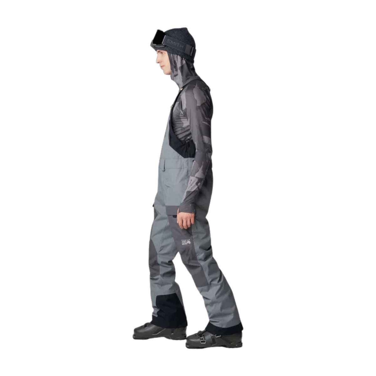 MOUNTAIN HARDWEAR MEN'S FIREFALL BIB - VOLCANIC FOIL - SIDE VIEW